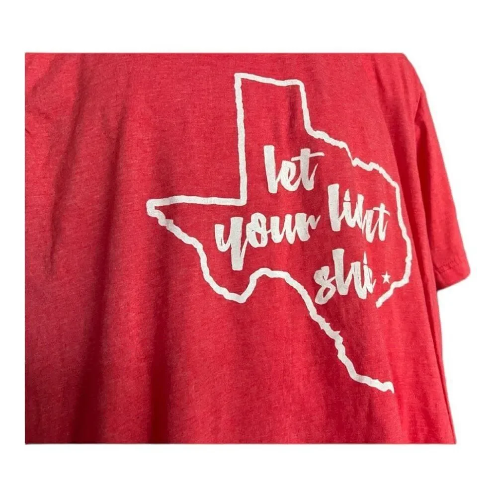 Brand New Unisex Let Your Light Shine Boutique Texas State Graphic Tee Shirt XL - Picture 2 of 2